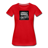 Women’s T-Shirt - Lyrically Provoked - red