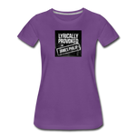 Women’s T-Shirt - Lyrically Provoked - purple