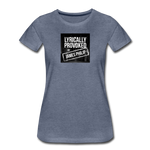 Women’s T-Shirt - Lyrically Provoked - heather blue