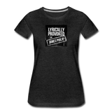 Women’s T-Shirt - Lyrically Provoked - charcoal gray