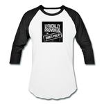 Baseball T-Shirt - Lyrically Provoked - white/black