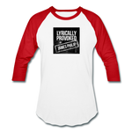 Baseball T-Shirt - Lyrically Provoked - white/red