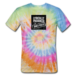 Unisex Tie Dye T-Shirt - Lyrically Provoked - rainbow