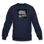 Crewneck Sweatshirt - Lyrically Provoked - navy