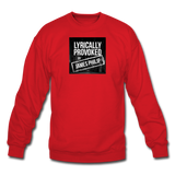 Crewneck Sweatshirt - Lyrically Provoked - red