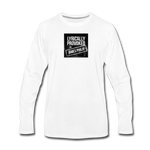 Men's Long Sleeve T-Shirt - Lyrically Provoked - white