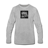 Men's Long Sleeve T-Shirt - Lyrically Provoked - heather gray