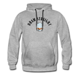 Men’s Premium Hoodie - Dram Straight - heather gray