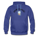 Men’s Premium Hoodie - Dram Straight - royalblue