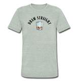 Men's Tri-Blend T-Shirt - Dram Straight - heather gray