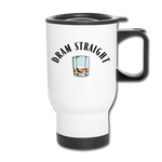 Travel Mug - Dram Straight - white