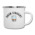 Camper Mug - Dram Straight (Black Logo) - white