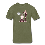 Fitted Men's T-Shirt - My Safe Word Is Tacos - heather military green