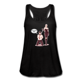 Women's Flowy Tank Top - My Safe Word Is Tacos - black