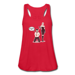 Women's Flowy Tank Top - My Safe Word Is Tacos - red