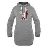 Women's Hoodie Dress - My Safe Word Is Tacos - heather gray