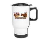 Travel Mug - Impeach Turkey Bacon - white