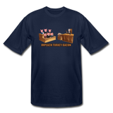 Men's Tall T-Shirt - Impeach Turkey Bacon - navy