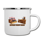 Camper Mug - Impeach Turkey Bacon - white