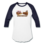 Baseball T-Shirt - Impeach Turkey Bacon - white/navy