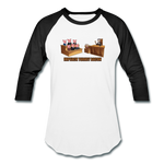 Baseball T-Shirt - Impeach Turkey Bacon - white/black