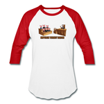 Baseball T-Shirt - Impeach Turkey Bacon - white/red