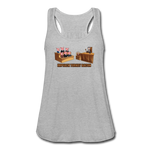 Women's Flowy Tank Top - Impeach Turkey Bacon - heather gray