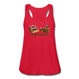 Women's Flowy Tank Top - Impeach Turkey Bacon - red