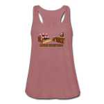 Women's Flowy Tank Top - Impeach Turkey Bacon - mauve