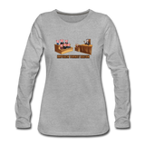 Women's Sleeve T-Shirt - Impeach Turkey Bacon - heather gray