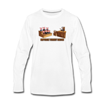 Men's Long Sleeve T-Shirt - Impeach Turkey Bacon - white