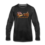 Men's Long Sleeve T-Shirt - Impeach Turkey Bacon - charcoal gray