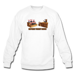 Crewneck Sweatshirt - Impeach Turkey Bacon - white