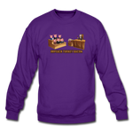 Crewneck Sweatshirt - Impeach Turkey Bacon - purple