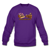 Crewneck Sweatshirt - Impeach Turkey Bacon - purple