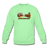 Crewneck Sweatshirt - Impeach Turkey Bacon - lime