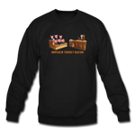 Crewneck Sweatshirt - Impeach Turkey Bacon - black