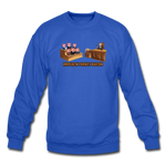 Crewneck Sweatshirt - Impeach Turkey Bacon - royal blue