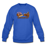 Crewneck Sweatshirt - Impeach Turkey Bacon - royal blue