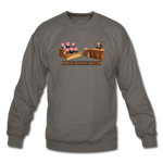 Crewneck Sweatshirt - Impeach Turkey Bacon - asphalt gray