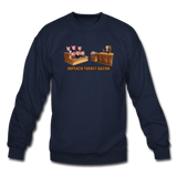 Crewneck Sweatshirt - Impeach Turkey Bacon - navy