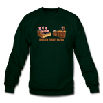 Crewneck Sweatshirt - Impeach Turkey Bacon - forest green