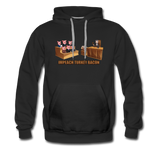 Men’s Premium Hoodie - Impeach Turkey Bacon - black