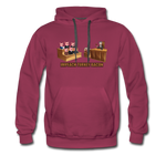 Men’s Premium Hoodie - Impeach Turkey Bacon - burgundy