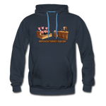 Men’s Premium Hoodie - Impeach Turkey Bacon - navy