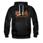 Men’s Premium Hoodie - Impeach Turkey Bacon - charcoal gray