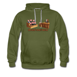 Men’s Premium Hoodie - Impeach Turkey Bacon - olive green