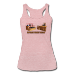 Women’s Racerback Tank - Impeach Turkey Bacon - heather dusty rose