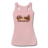 Women’s Racerback Tank - Impeach Turkey Bacon - heather dusty rose