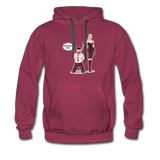 Men’s Premium Hoodie - My Safe Word Is Tacos - burgundy